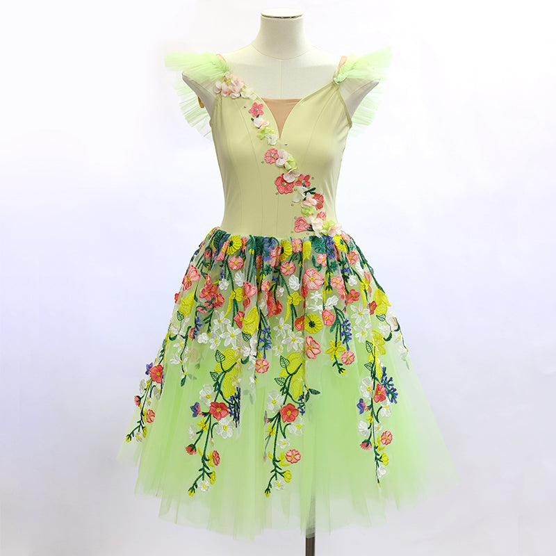 BLC2225 Coppelia Ballet Tutu Long Dress Costume- Size SA | Ready-to-Ship