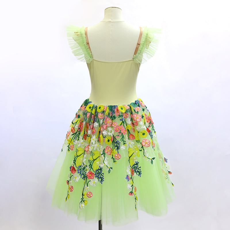 BLC2225 Coppelia Ballet Tutu Long Dress Costume- Size SA | Ready-to-Ship