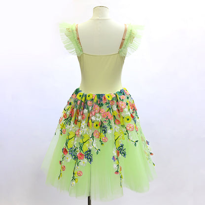 BLC2225 Coppelia Ballet Tutu Long Dress Costume- Size SA | Ready-to-Ship