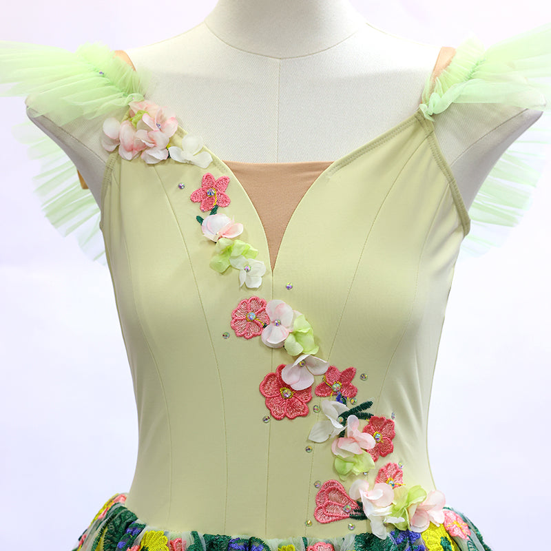 BLC2225 Coppelia Ballet Tutu Long Dress Costume- Size SA | Ready-to-Ship