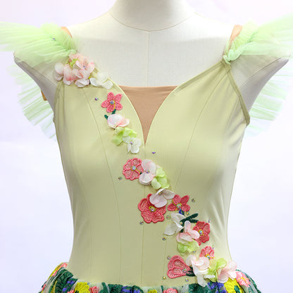 BLC2225 Coppelia Ballet Tutu Long Dress Costume- Size SA | Ready-to-Ship