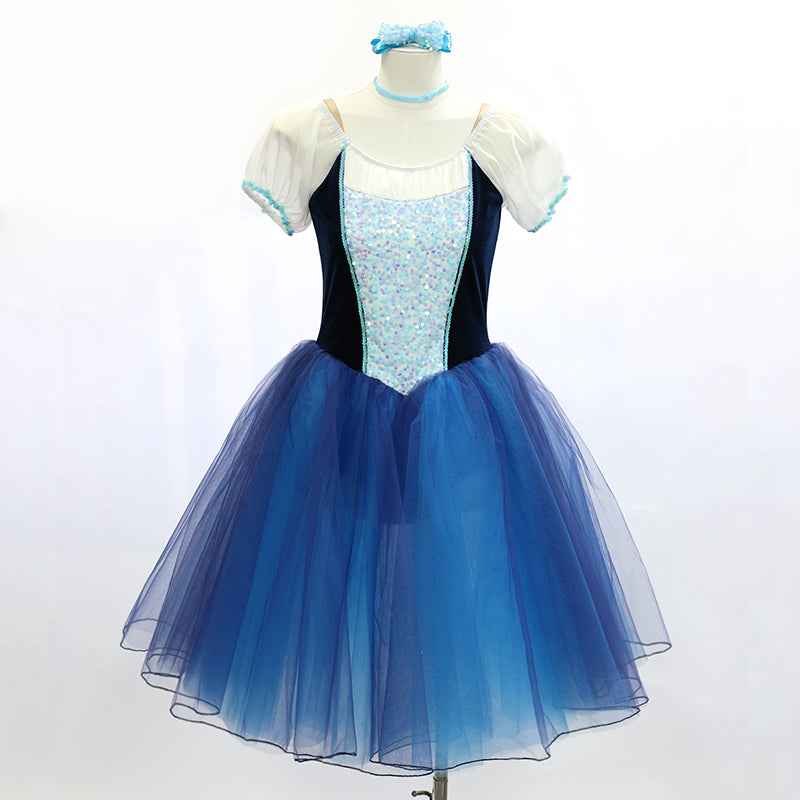 BLC2203 Clara Ballet Tutu Long Dress -Multiple colors available| Ready-to-Ship
