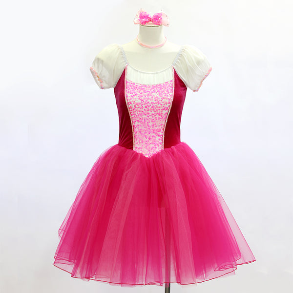 BLC2203 Clara Ballet Tutu Long Dress -Multiple colors available| Ready-to-Ship