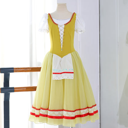 Giselle&Coppelia Long Romantic Ballet TuTu Dress Costume | Ready-to-Ship