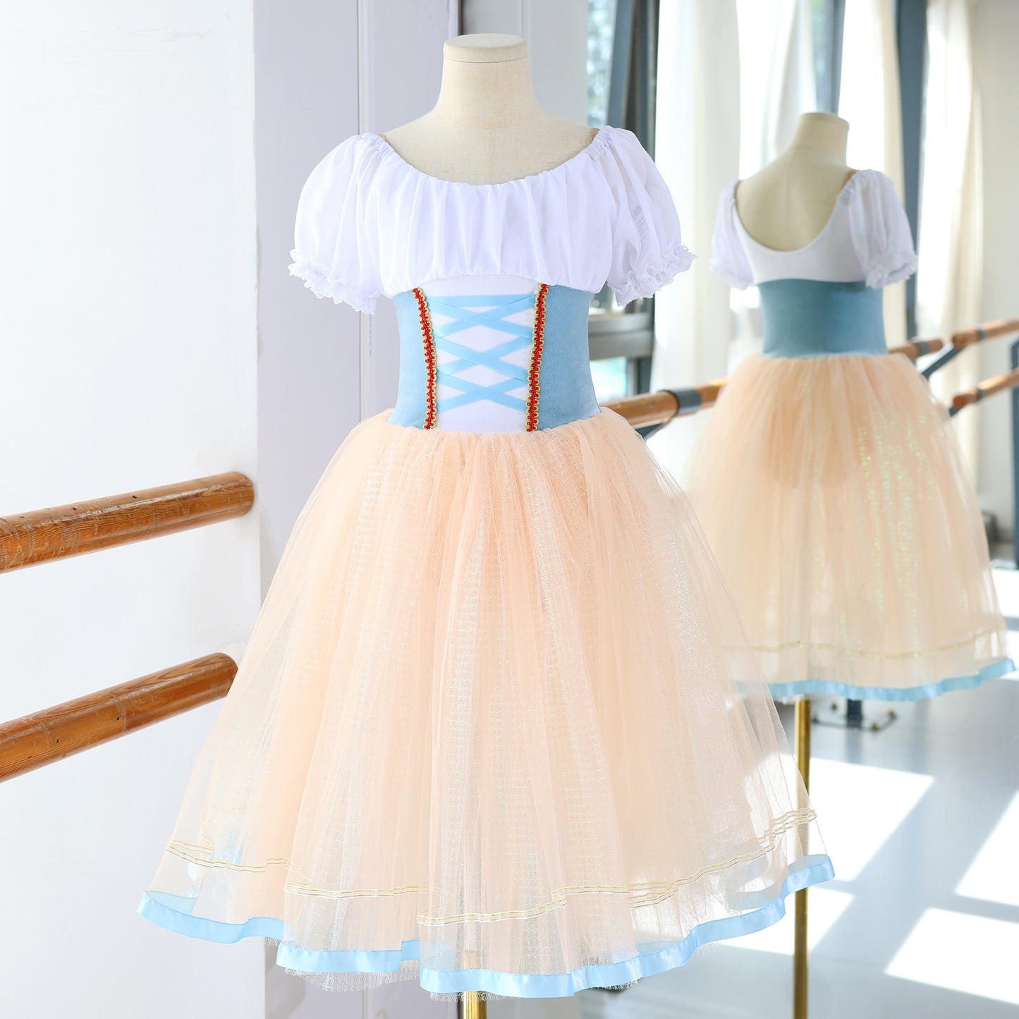 Giselle&Coppelia Long Romantic Ballet TuTu Dress | Ready-to-Ship