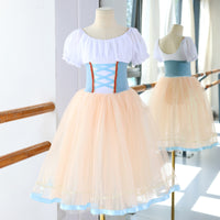 Giselle & Coppelia Long Romantic Ballet Dress | Ready-to-Ship