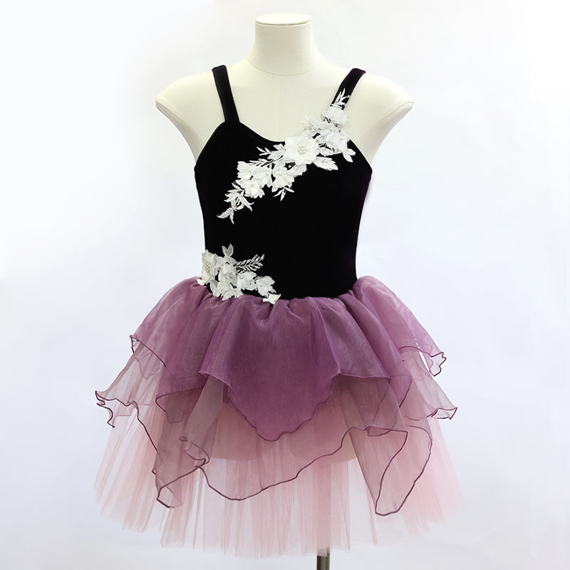BLC2222 La Fille aux Fleurs - Classic Romantic Ballet TuTu Dress- Size LC| Ready-to-Ship