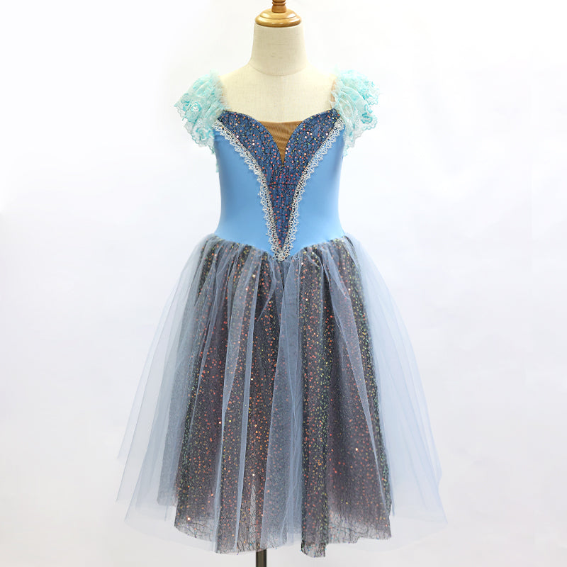 Dreams variation Ballet Tutu Long Dress-Size MC | Ready-to-Ship