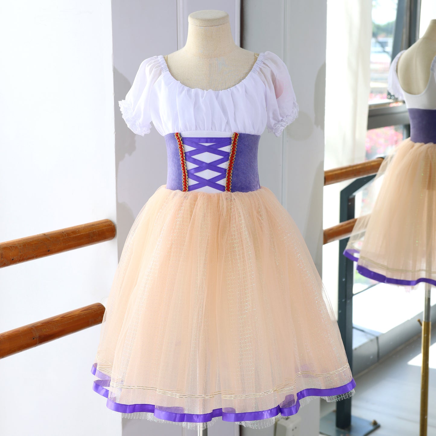 Giselle&Coppelia Long Romantic Ballet TuTu Dress | Ready-to-Ship