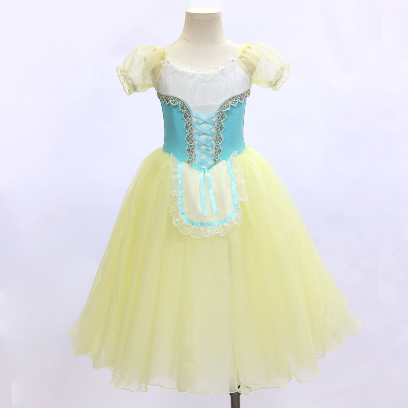 BLC2204 Giselle Long Romantic Ballet TuTu Dress Costume-Size SC | Ready-to-Ship