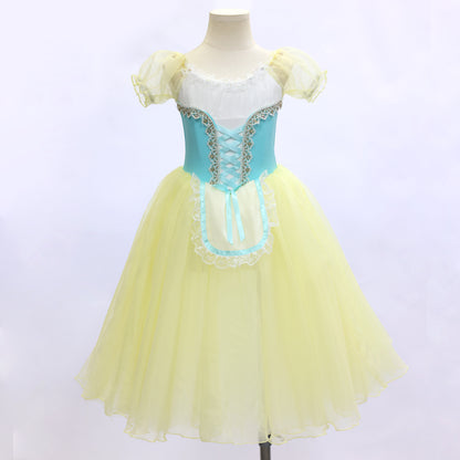 BLC2204 Giselle Long Romantic Ballet TuTu Dress Costume-Size SC | Ready-to-Ship