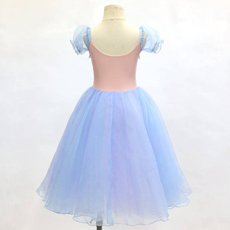 BLC2204 Giselle Long Romantic Ballet TuTu Dress Costume-Size SC | Ready-to-Ship