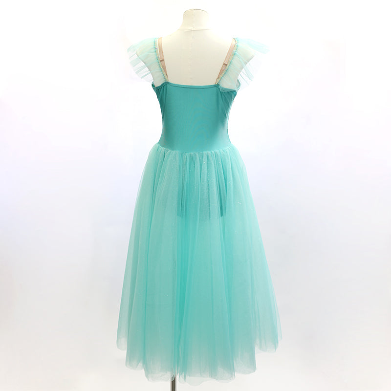 BLC2242 Coppelia  Ballet Tutu Long Dress Costume- Size MA| Ready-to-Ship