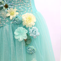 BLC2242 Coppelia  Ballet Tutu Long Dress Costume- Size MA| Ready-to-Ship