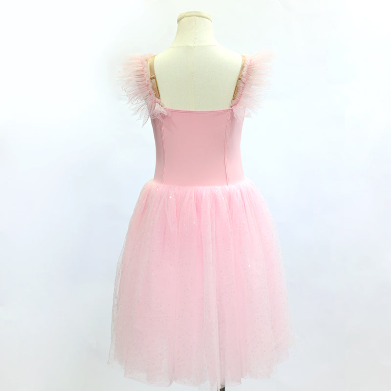 Pink Long Romantic Ballet TuTu Dress Costume- Size MC| Ready-to-Ship
