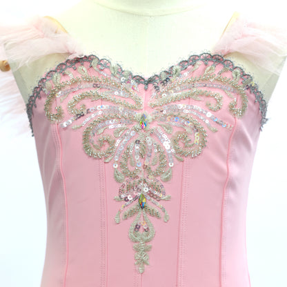 Pink Long Romantic Ballet TuTu Dress Costume- Size MC| Ready-to-Ship