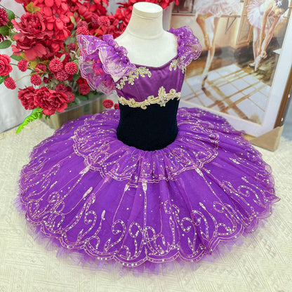 Premium Lilac Sleeping Beauty Esmeralda Tutu | Ballet Variation Costume | Custom Sizing Adults & Children-MDT1471