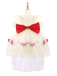 Strawberry Lolita Tutu Princess Dress for Toddler Girls-W26021