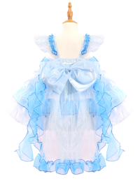 Blue Mermaid Scale Lolita Princess Dress for Girls-W26010