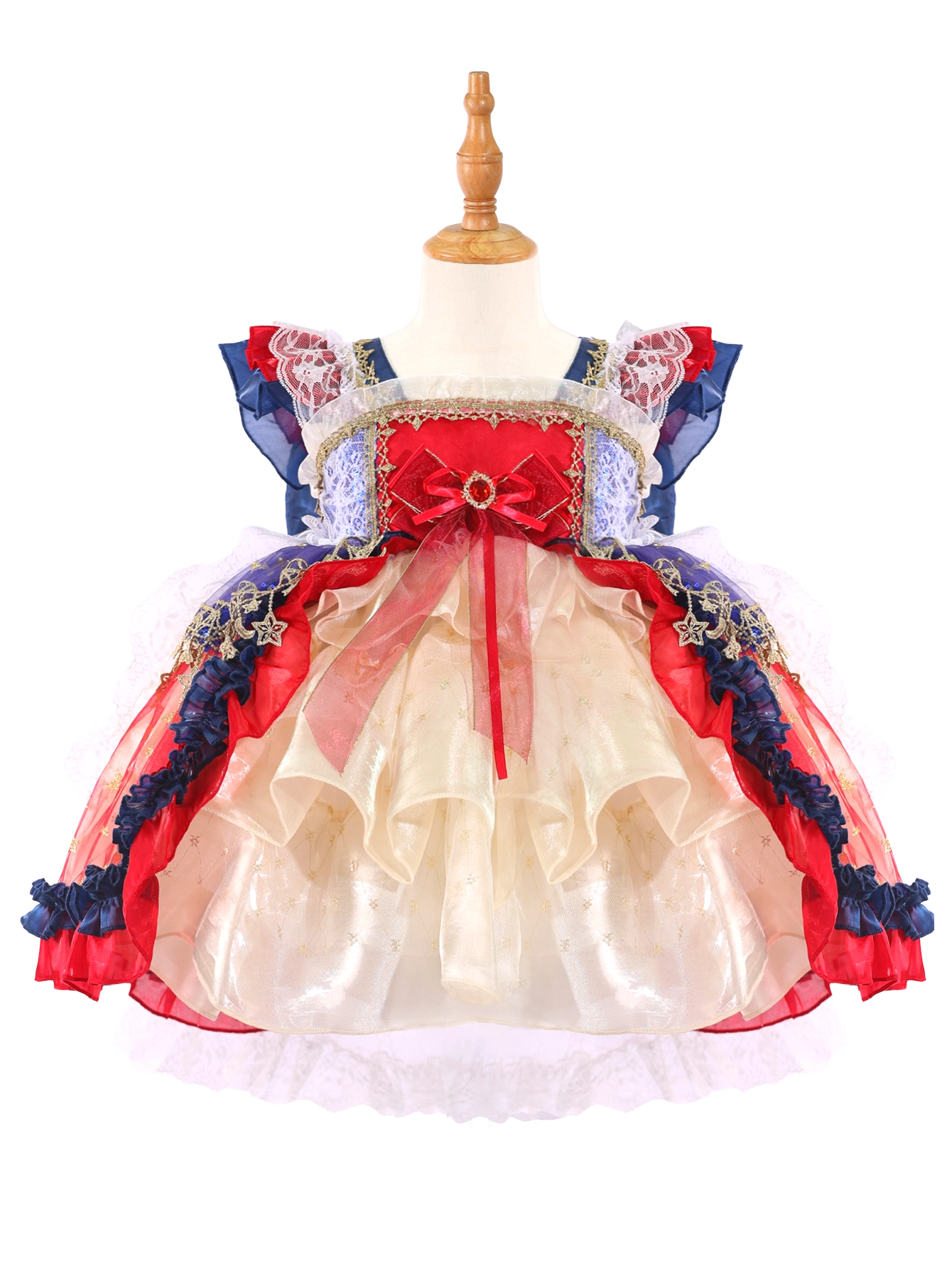 Girls Fairytale Birthday Party Lolita Dress-W26022