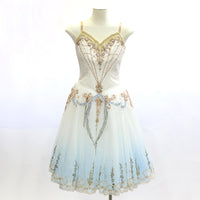 BLC2144 Gradient Swan Lake Variation Professional Ballet Tutu Long Dress - Size 162 | Ready-to-Ship