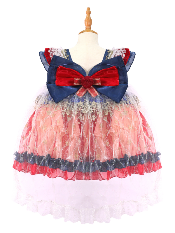 Girls Fairytale Birthday Party Lolita Dress-W26022