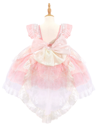 Toddler Girls Pink Butterfly Lace Party Dress,Lolita Style-W26005