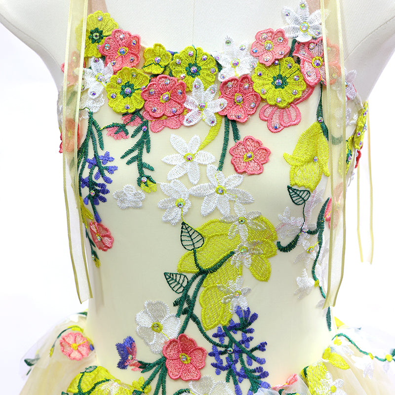 BLC2224 The Flower Fairy Ballet Tutu Long Dress- Size XSA| Ready-to-Ship