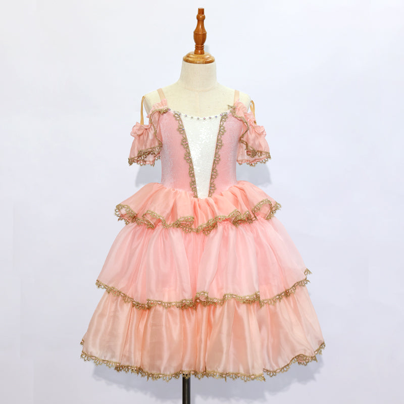 España Ballet Tutu Long Dress Costume- Size SC| Ready-to-Ship