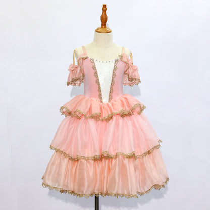 España Ballet Tutu Long Dress Costume- Size SC| Ready-to-Ship