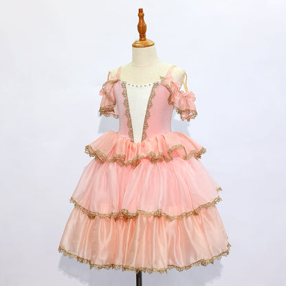 España Ballet Tutu Long Dress Costume- Size SC| Ready-to-Ship