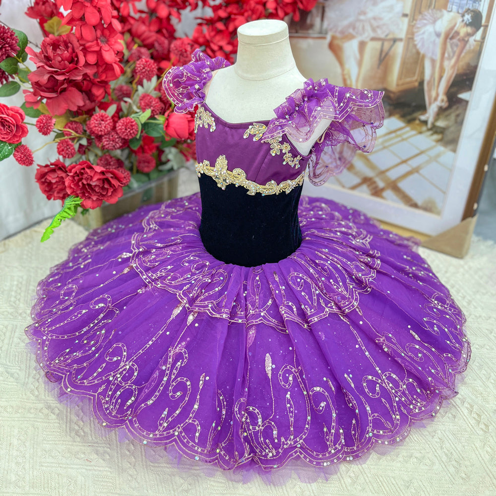 Premium Lilac Sleeping Beauty Esmeralda Tutu | Ballet Variation Costume | Custom Sizing Adults & Children-MDT1471