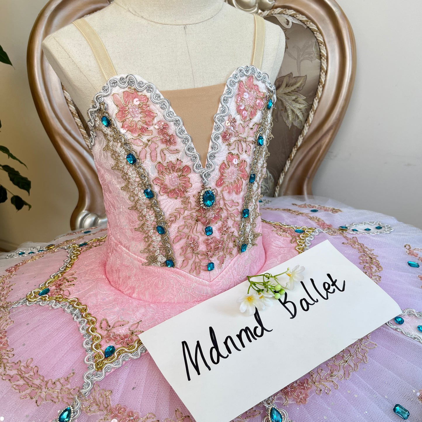 Professional Ballet Tutu Dress for Performances - MDT0295