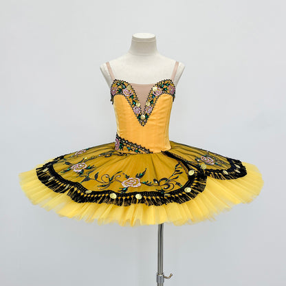 Professional Esmeralda Variation Ballet Tutu | Pancake Skirt for Kids & Adults | Customizable Ballet Dance Costume-MDT1750