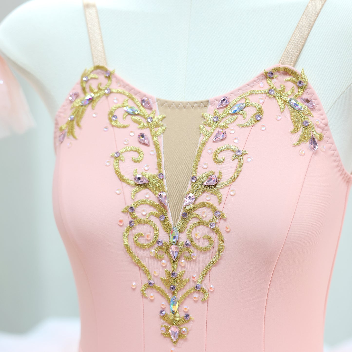 Handmade Custom Pink Pancake Tutu Sleeping Beauty Ballet Stage Costume-