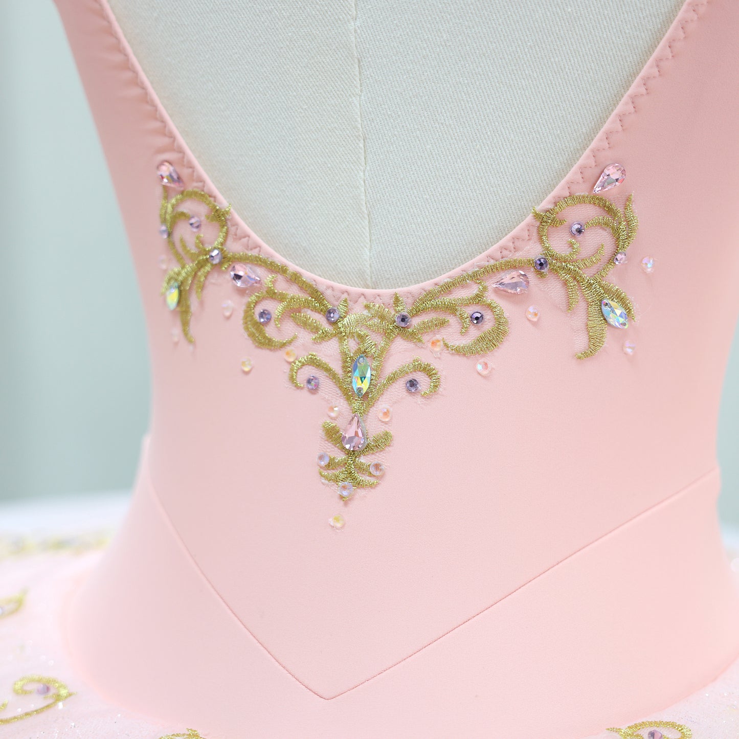 Handmade Custom Pink Pancake Tutu Sleeping Beauty Ballet Stage Costume-