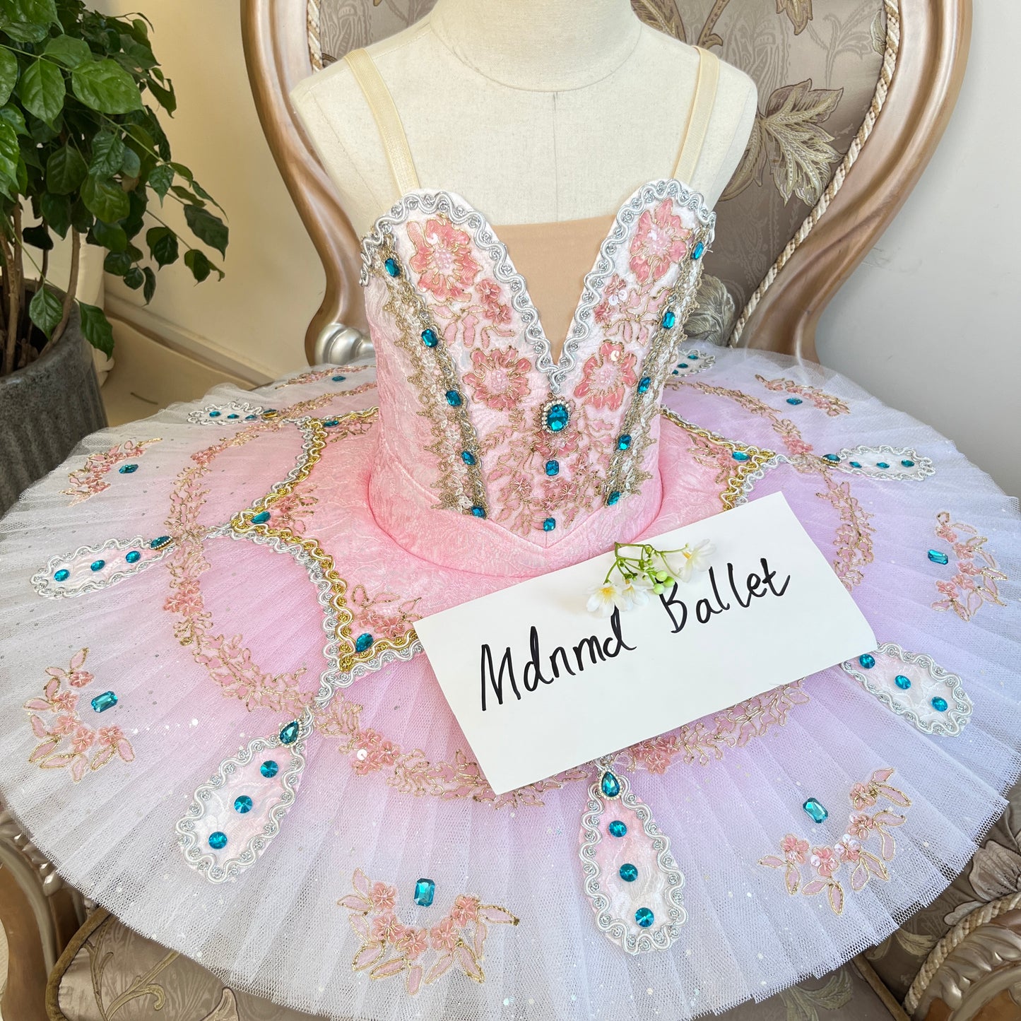 Professional Ballet Tutu Dress for Performances - MDT0295