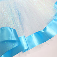 Kids Jazz Dance Leotard - Tutu Romper with Sequin Heart & Bow-JSP003