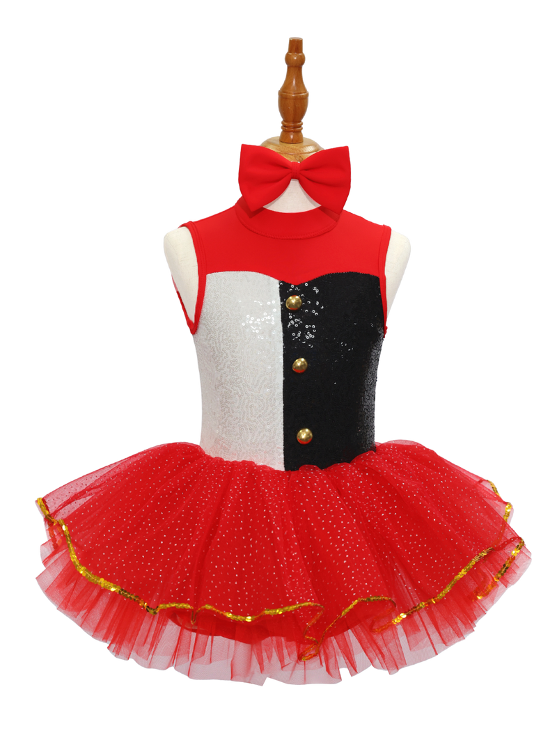 Clown Style Kids Jazz Dance Costume JSP012