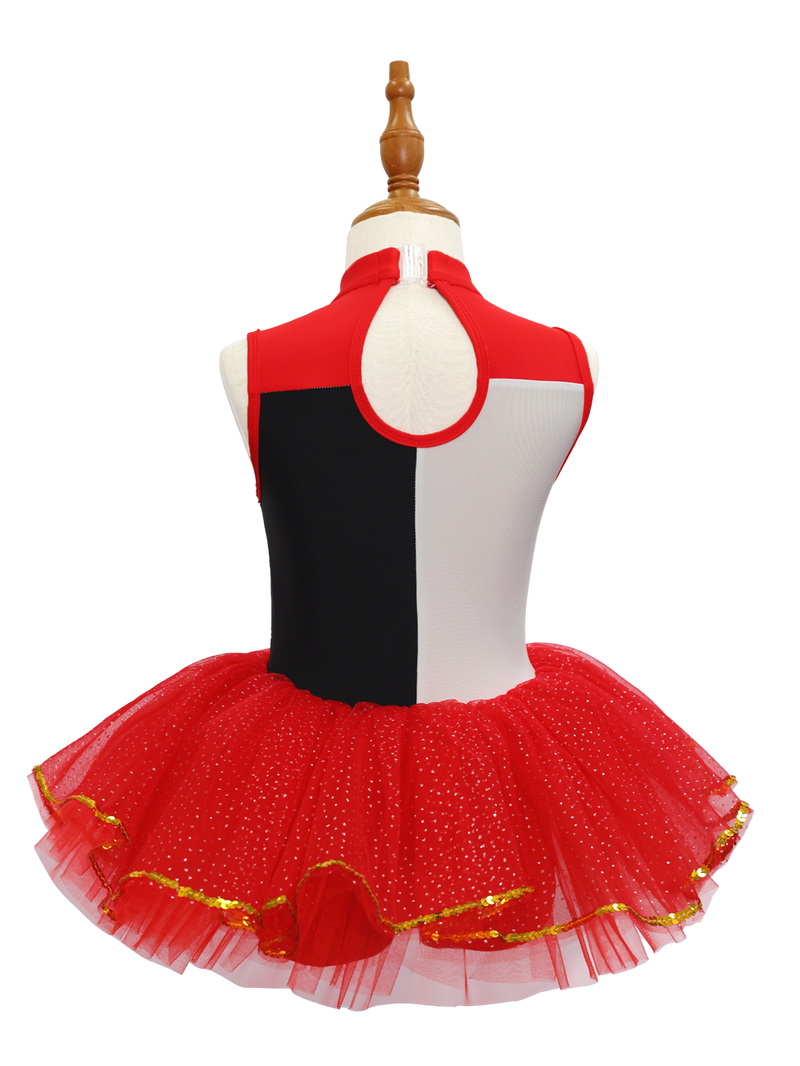 Clown Style Kids Jazz Dance Costume JSP012