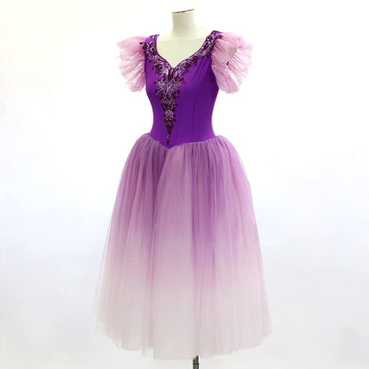 Long Romantic Ballet Tutu Dress - Performance Wear- Size SA | Ready-to-Ship