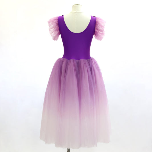 Long Romantic Ballet Tutu Dress - Performance Wear- Size SA | Ready-to-Ship