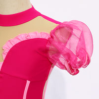 Hot Pink Girls Jazz Dance Costume JSP017