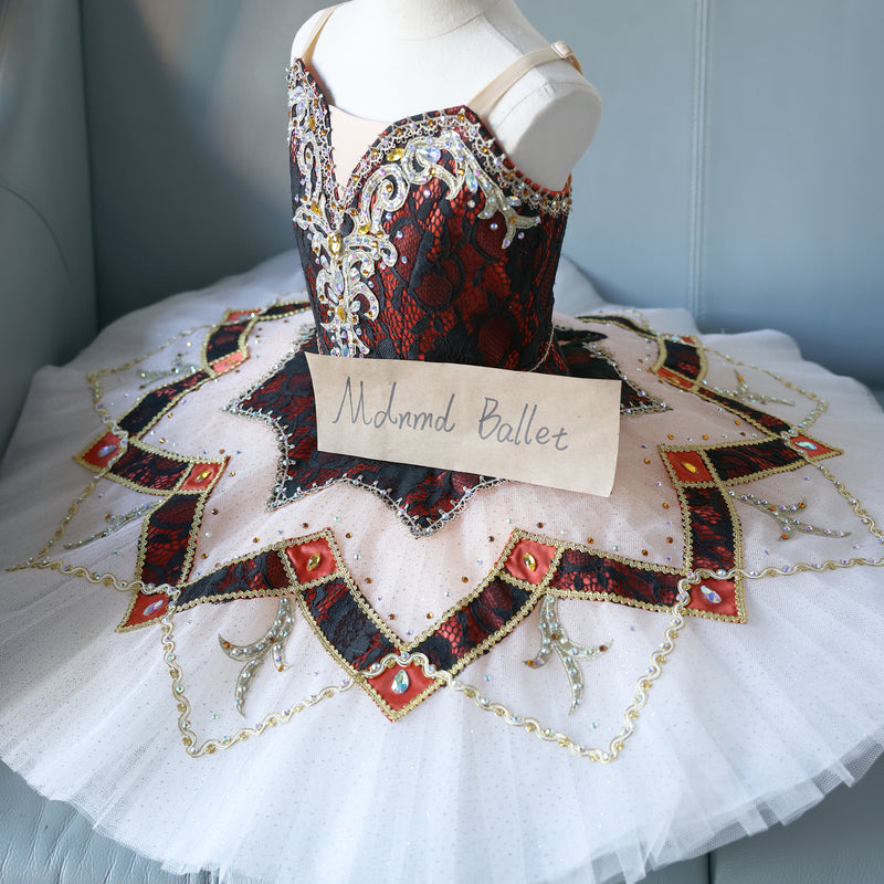 Elegant Handcrafted Professional Ballet Tutu for Performances - MDT0376