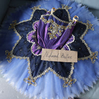 Elegant Handmade Professional Ballet Tutu with Embroidered Details - MDT0617