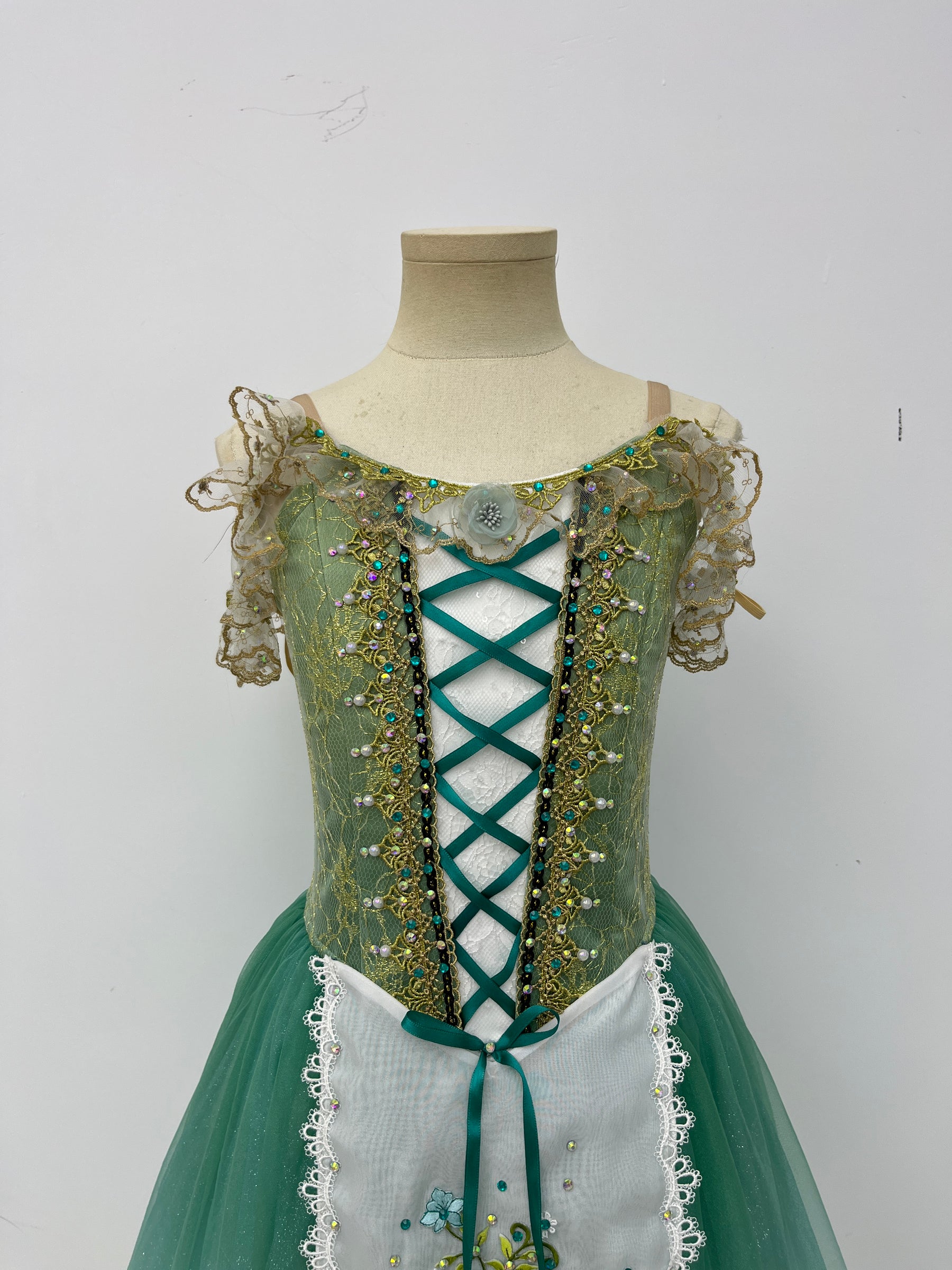 Meadow Maiden Mint Romantic Ballet Dress