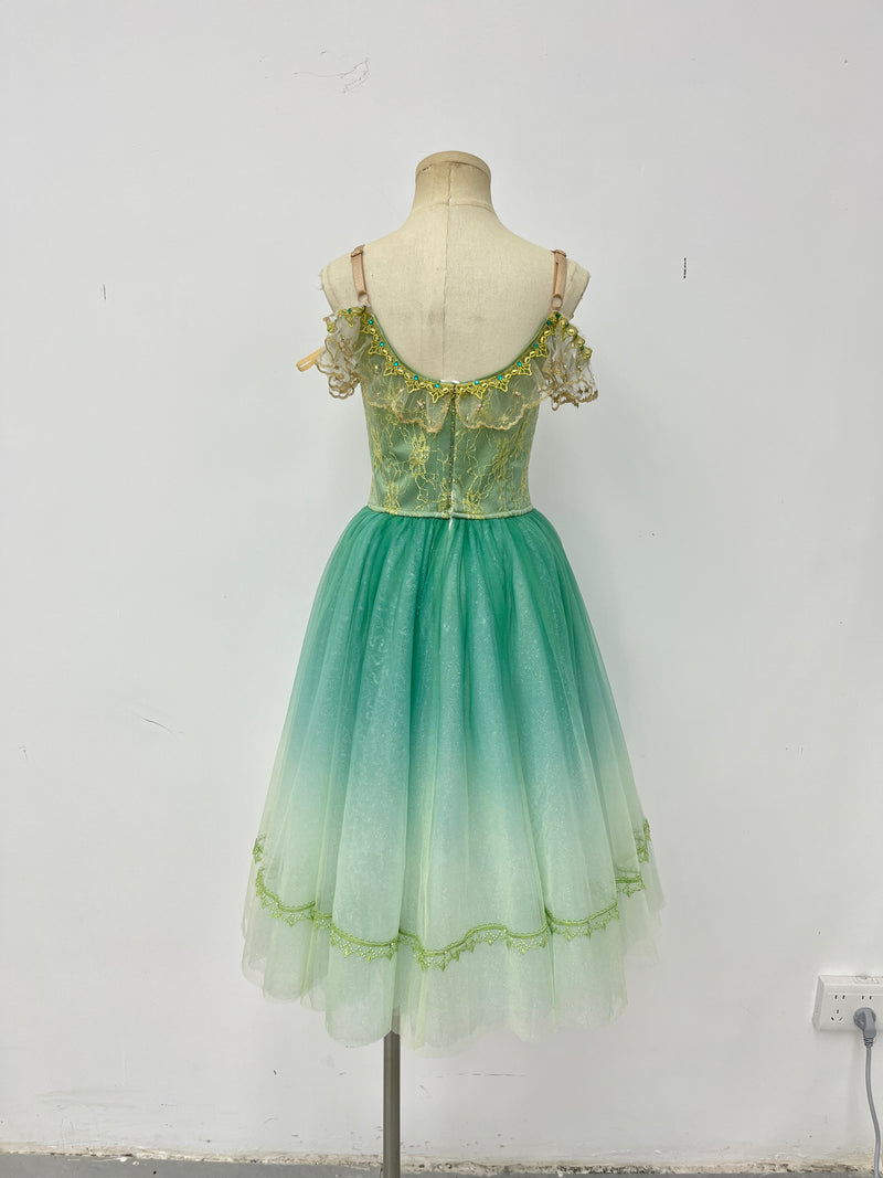 Meadow Maiden Mint Romantic Ballet Dress