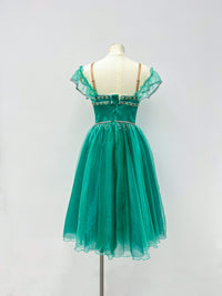 Emerald Jewel Romantic Ballet Dress