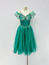 Emerald Jewel Romantic Ballet Dress