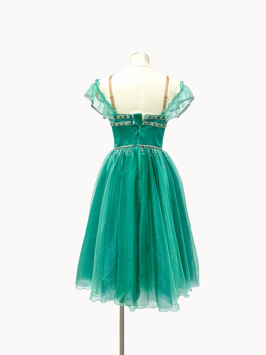Emerald Jewel Romantic Ballet Dress